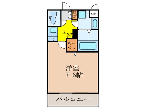 プライマル新大阪の物件間取画像